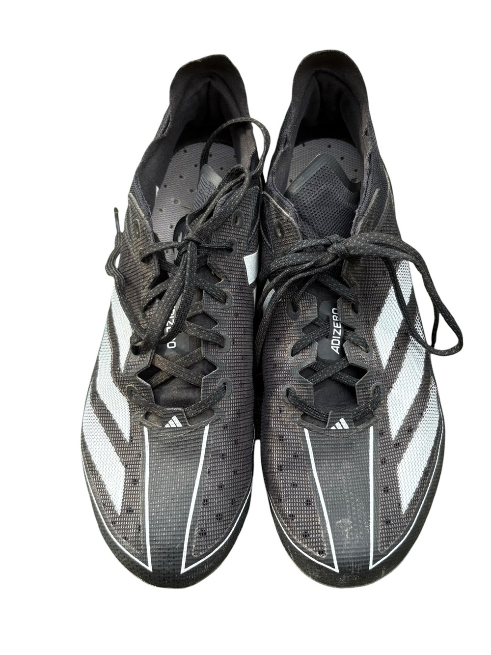 Adidas Football Soccer Cleats Mens Size 10 Black Athletic Shoes Molded Studs